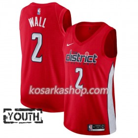 Dres Washington Wizards John Wall 2 Nike 2018-19 Crvena Swingman - Dječji